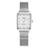 Alexandre Christie AC 8699 LH Silver Dial White Stainless Steel